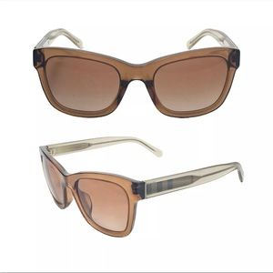 Burberry Women's Striped Black Sunglasses B4209